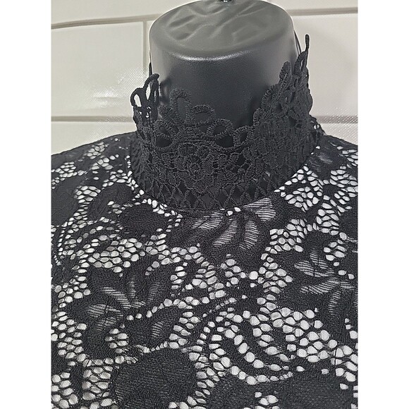 Women's Size Med Evening Wear Lace Dress Romantic Goth Queen Grimhilde Fantasy - Picture 6 of 10